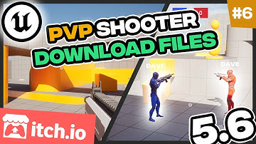 I added Multiplayer to the UE 5.6 Shooter Template [Download Project Files]