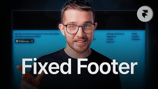 Framer Tutorial: Creating Fixed Footers (New Trend)