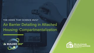 Air Barrier Detailing in Attached Housing: Compartmentalization | Net Zero Ready Construction