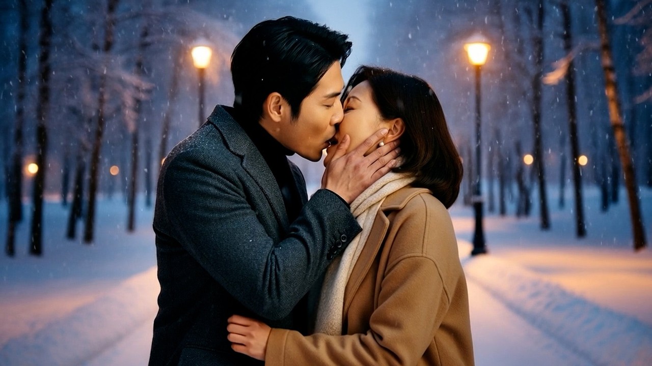 雪の夜道、怯える私を年下の彼が強く抱き寄せた