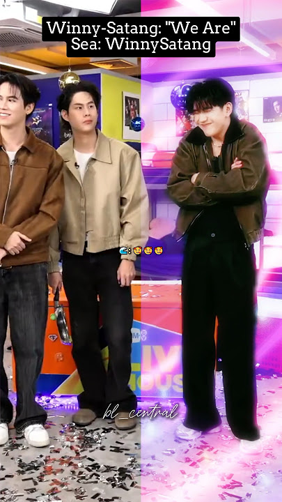 #sea_tawinan shipping #winnysatang more than they ship themselves 😆 #GMMTVLIVEHOUSE
