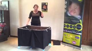 SnoozeShade for Travel Cots and Standard Cots