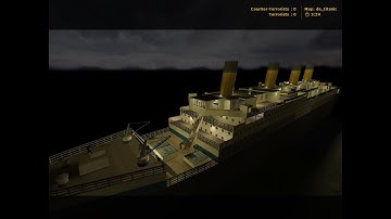 Counter-Strike CS 1.6 de_titanic gameplay vs expert bots part 1/3 Titanic