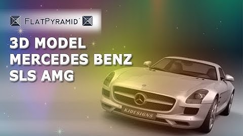 3D Model Mercedes Benz SLS AMG Review
