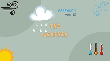 Prepare 1 Unit 18 The weather  |  New words