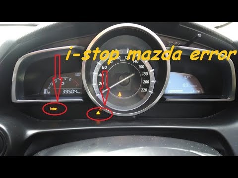 i-stop Mazda Error