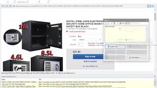 How to extract product details from multiple listing pages of eBay 