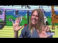 Kids help paint mural in Bangor
