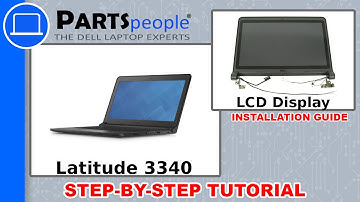 Dell Latitude 3340 LCD Display Assembly How-To Video Tutorial