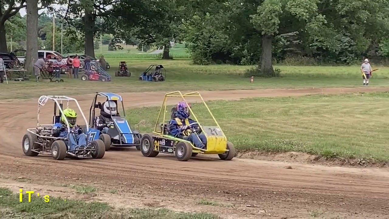 Build it and they will come! Pocono on dirt in a farm field. McClure