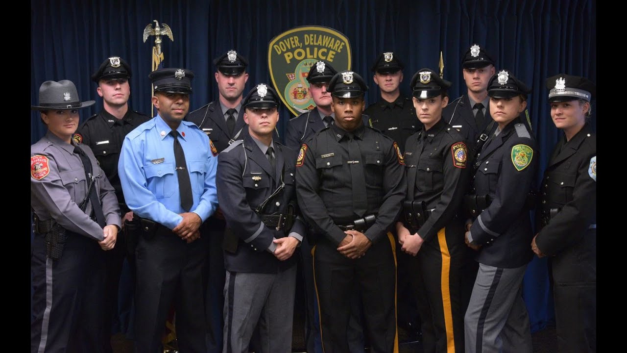 Dover Police Academy Graduation 2021 Class2 YouTube