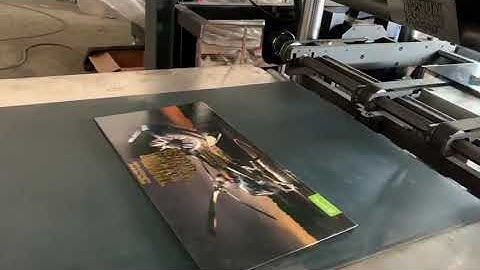 Automatic Embossing machine for hardcovers