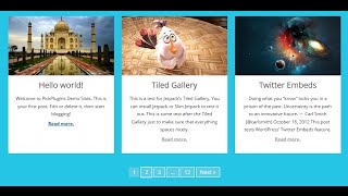Post Grid - Create Awesoe Grid Style layout from Any Post Types for WordPress Profile