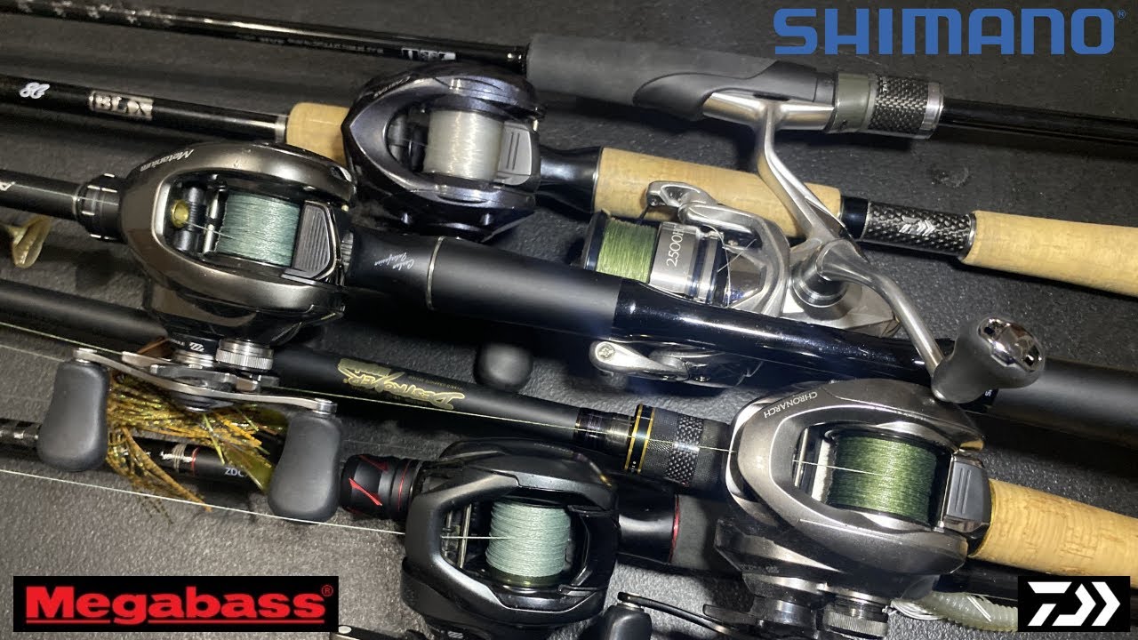 2023 BASS Fishing Rod and Reel Arsenal (JDM GREATNESS)