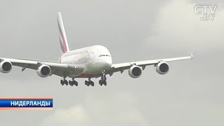 Из-за ураганного ветра в аэропорту Амстердама Schiphol были отменены 75 рейсов