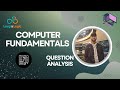 Computer Fundamentals Final Question Analysis