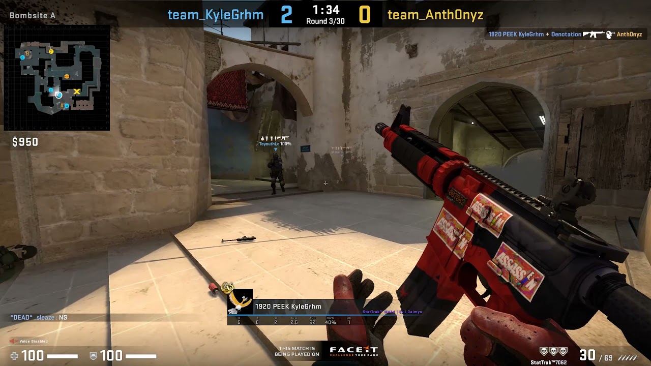 Mirage CT Side Ace - Faceit Level 8