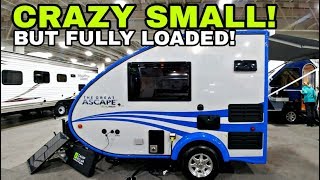 CRAZY COMPACT Fully Equipped RVs! ASCAPE Teardrop and AFrame RVs