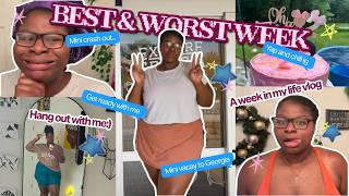 A SUMMER WEEK IN MY LIFE realistic vlog crashing out mini vacay to Georgia GRWM