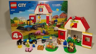 LEGO City Barn & Farm Animals 60346 Speedbuild!