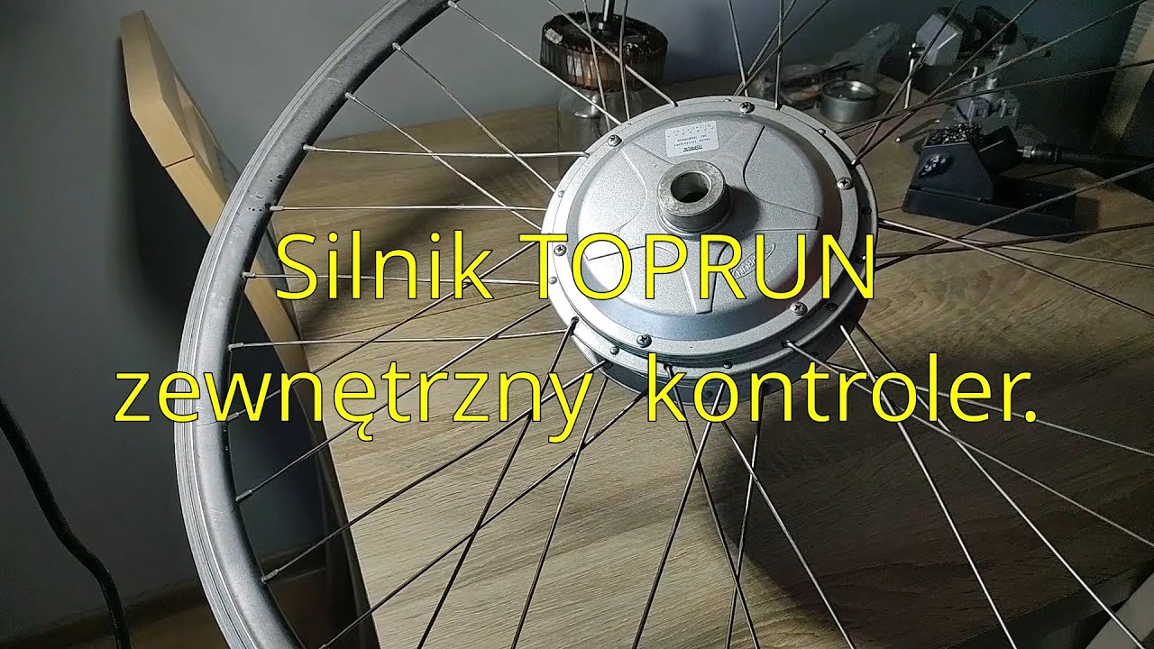 Silnik Toprun - przeróbka na zewnętrzny kontroler.