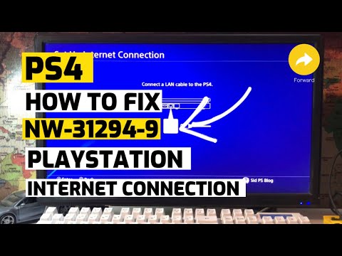 How to fix Ps4 NW-31294-9 Internet Connection Error Fixed - YouTube