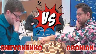 SHEVCHENKO VS ARONIAN II 2023 FIDE World Rapid Championship R8