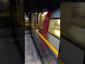 Jubilee Line London Underground Train arriving at Canada Water 27/10/25