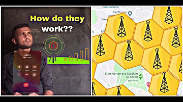 How cellular network works || How your mobile phone communicates with your cellular network.?