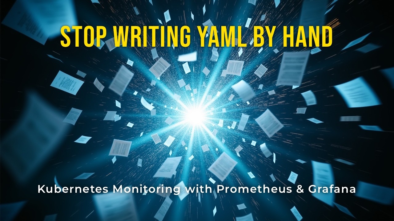Stop Writing YAML By Hand — Kubernetes Monitoring with Helm (Ep. 4)
