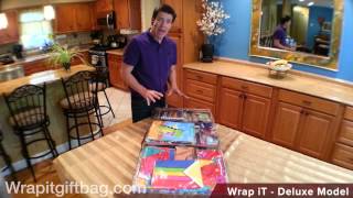 Gift Wrap Storage and Organizing -- The Wrap iT Deluxe