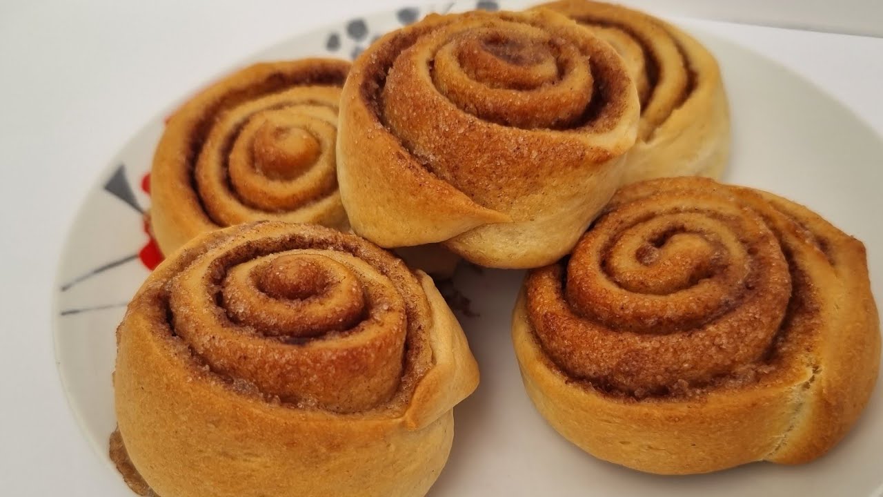 Labai skanios bandelės su cinamonu /universali mielinė tešla