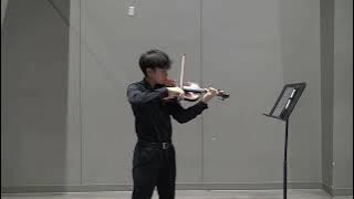 NYO-USA Violin Audition 2026 | Stephan Zhang