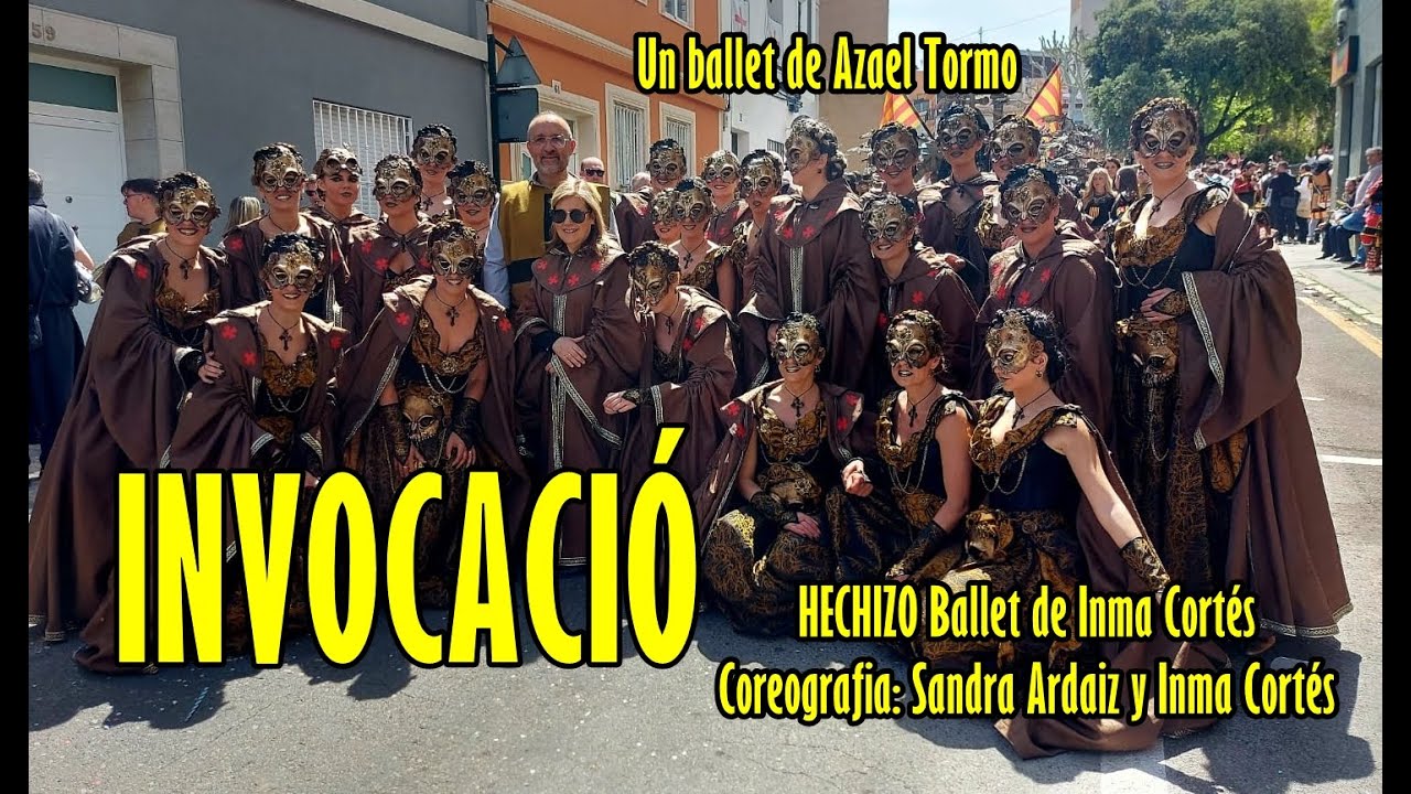 'INVOCACIÓ'. música d'Azael Tormo.  "Hechizo", ballet de Inma Cortés. Entrà cristiana d'Alcoi 2024