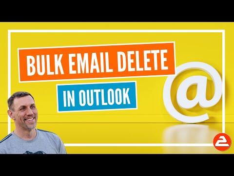 Tools for deleting bulk email in Outlook