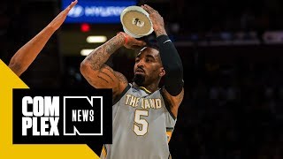 J.R. Smith Hurled a Bowl of Soup at Cavs Assistant Coach & Got Suspended
