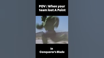 Defenders be like  - Conqueror