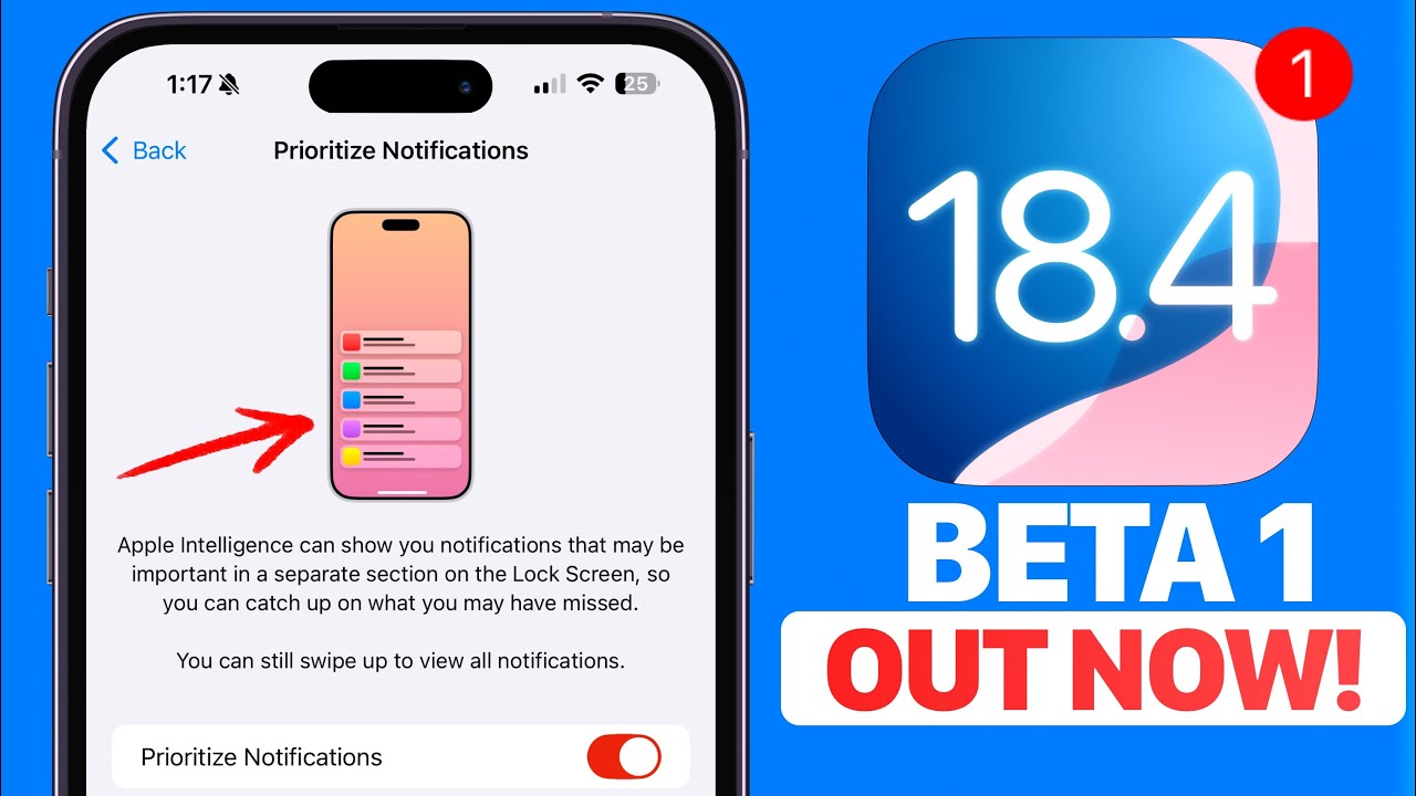 iOS 18.4 Beta 1 - FINALLY! - YouTube