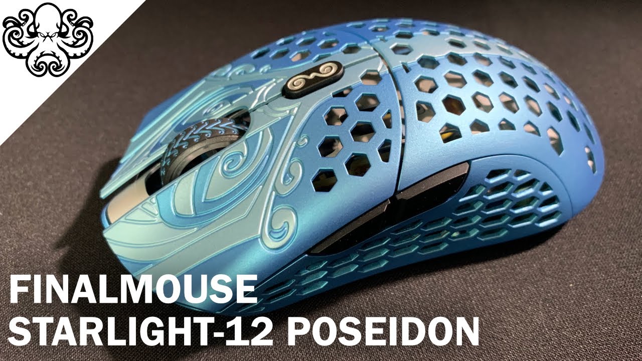 Finalmouse Starlight-12 Phantom Medium Wireless Mouse Review - YouTube