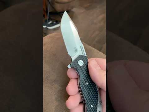 This Hinderer Half Track looks so much better after I polished it!!