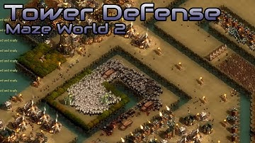 They are Billions - Maze World Tower Defense 2 (custom map) - No pause