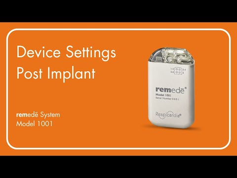 تنظیمات دستگاه پس از کاشت اصلاح سیستم مدل 1001