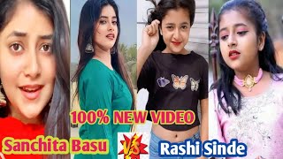 Sanchita Basu Vs Rashi Sinde New Tik Tok Video 100%New Video