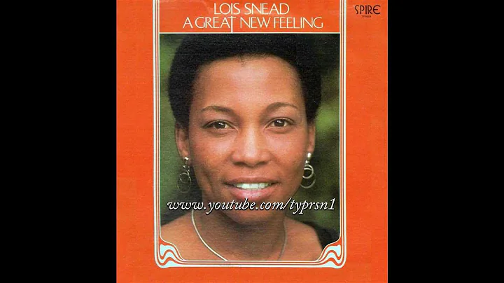 "You're All I'll Ever Need" Lois Snead