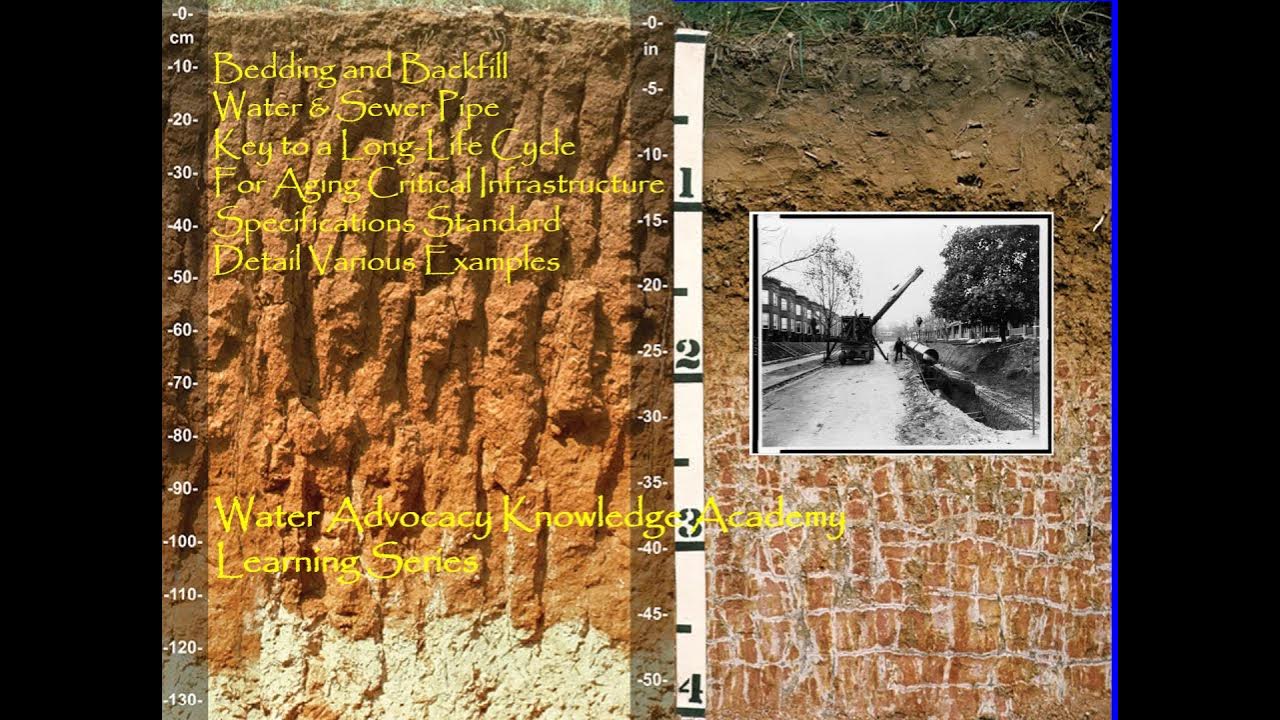 Bedding & Backfill Improves Water & Sewer Pipe Life Cycle for Critical
