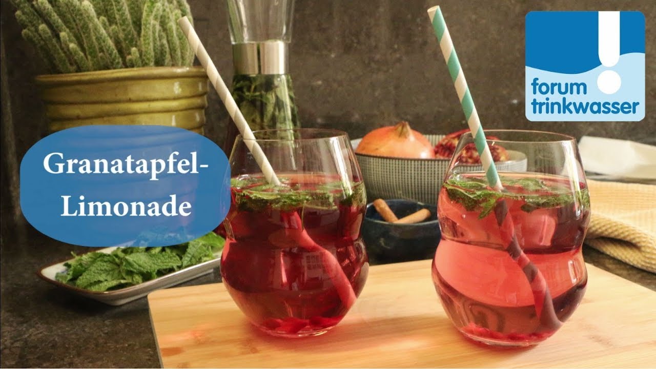 Granatapfel-Limonade - YouTube