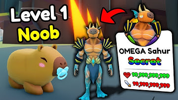 Starting Over As NOOB With BEST SECRET In Capybara Evolution Roblox!