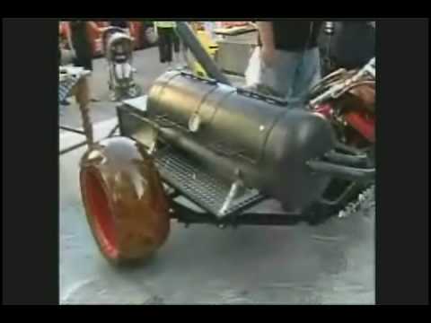 Chef Paul Kirk "The Baron of BBQ" RUB BBQ Motorcycle