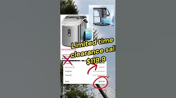 Game-changing soft nugget ice maker for your kitchen! #nuggetice #ice