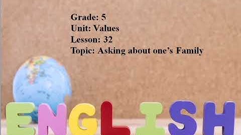 Excel 5. Module 3. Asking about one